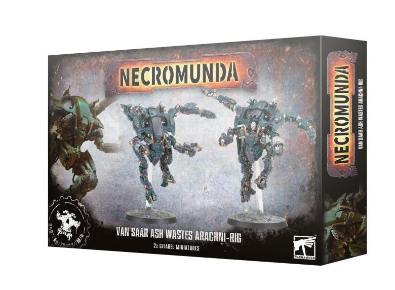 WH Necromunda: Ash Wastes - Van Saar Ash Wastes Arachni-rig 