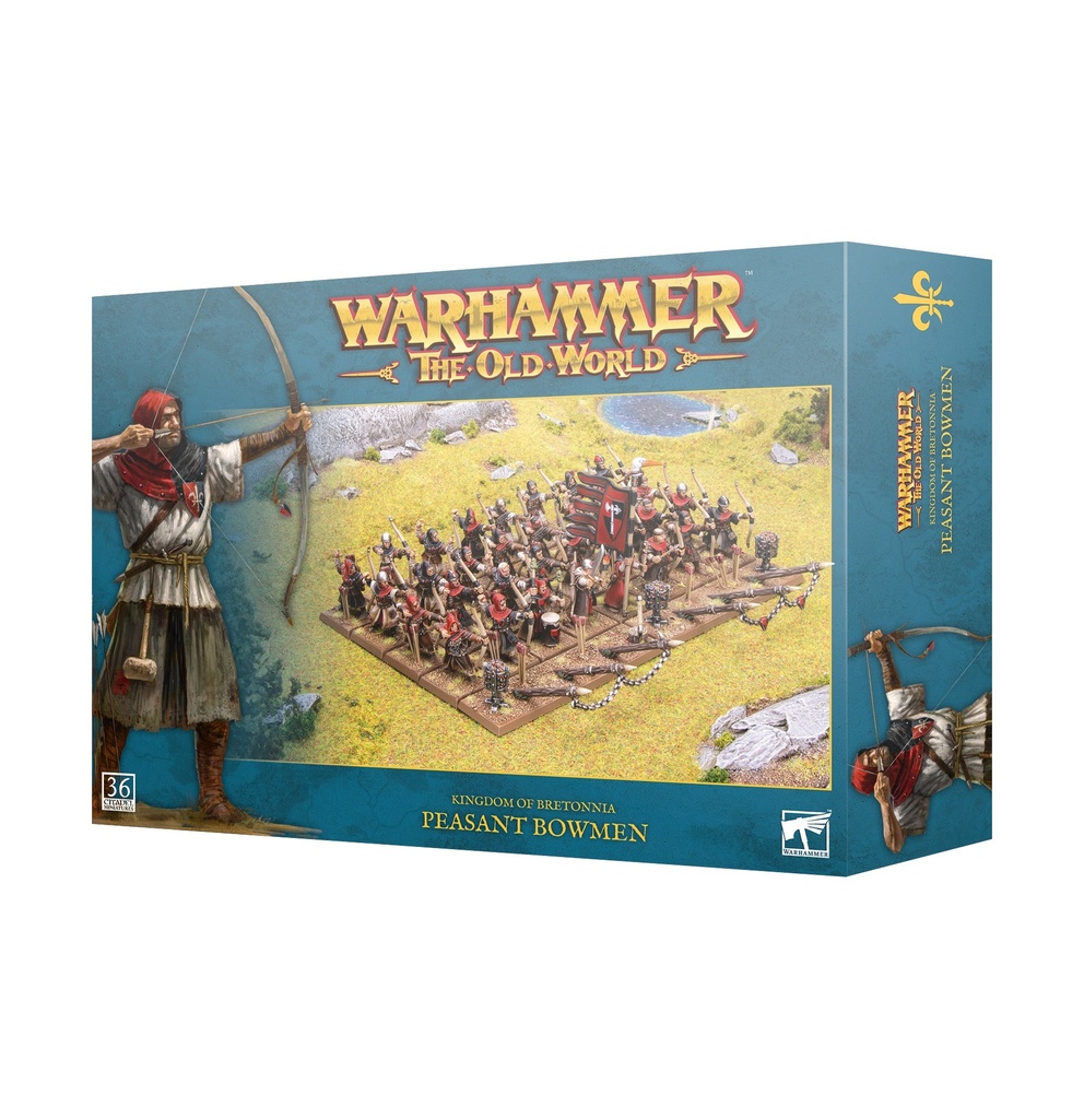 WH The Old World: Kingdom of Bretonnia - Peasant Bowmen 