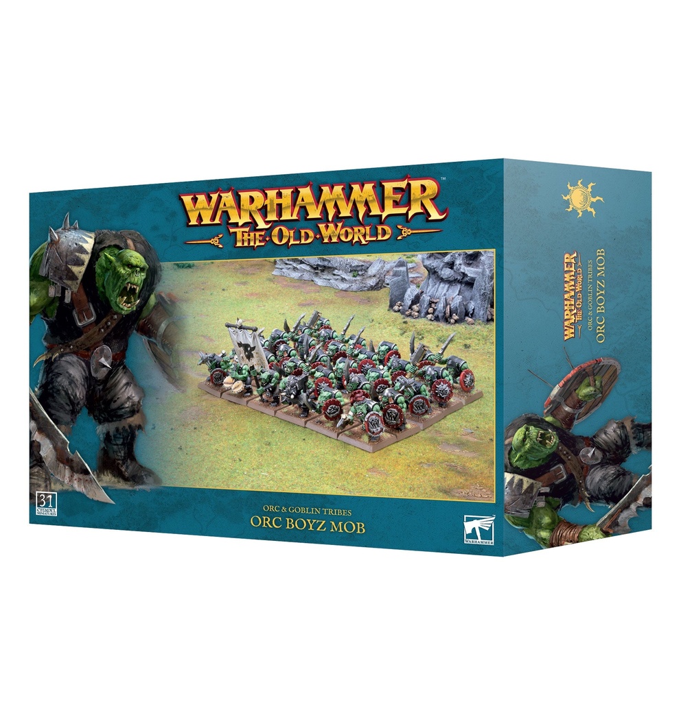 WH The Old World: Orc & Goblin Tribes - Orc Boyz & Orc Arrer Boyz Mobs 