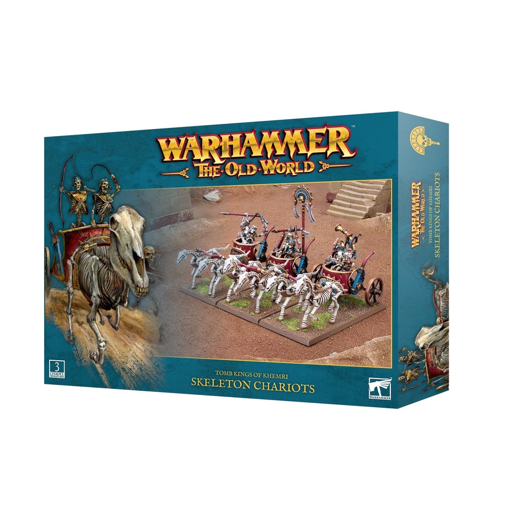 WH The Old World: Tomb Kings of Khemri -Skeleton Chariots 