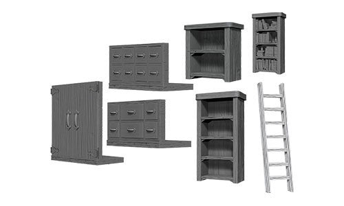 WizKidz Minis: Deep Cuts Unpainted - Archivist Library 