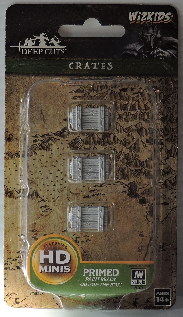 WizKidz Minis: Deep Cuts Unpainted - Crates  
