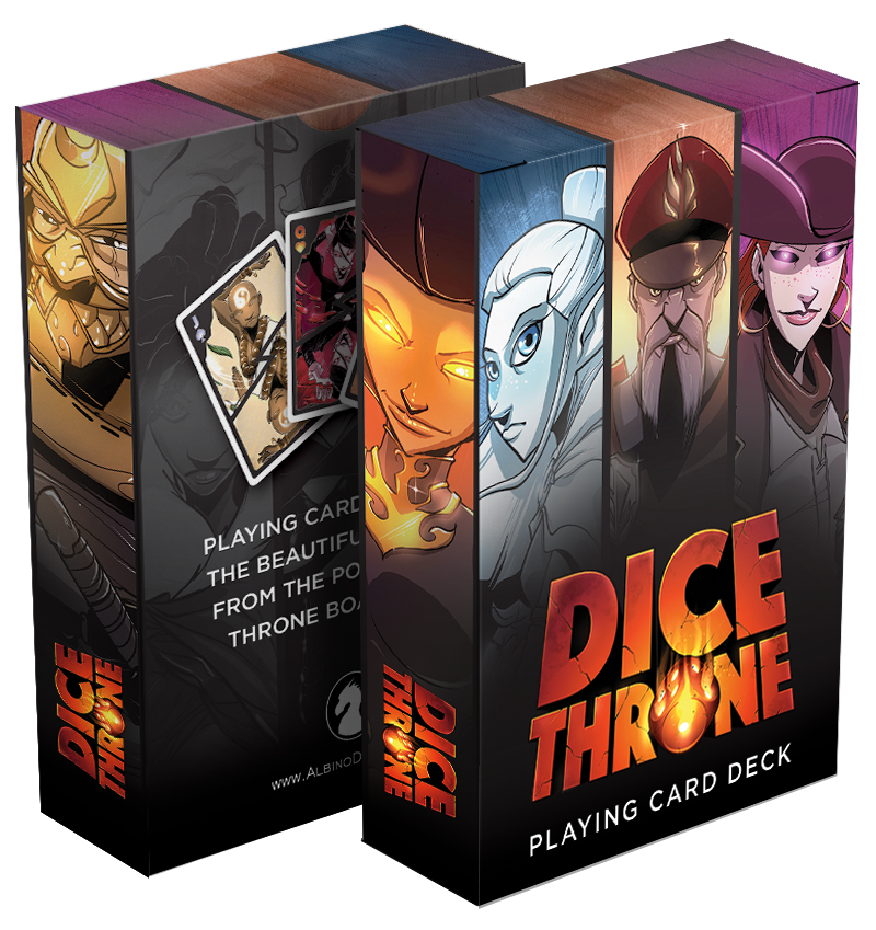 Playing Cards: Albino - Dice Throne