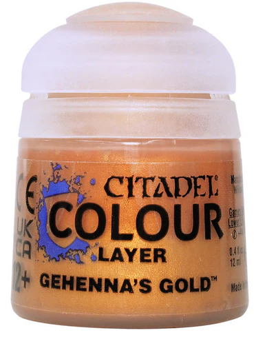 Citadel: Layer Paints - Gehenna's Gold 