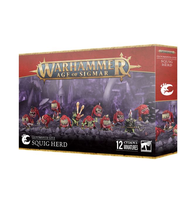 WH AoS: Gloomspite Gitz - Squig Herd 