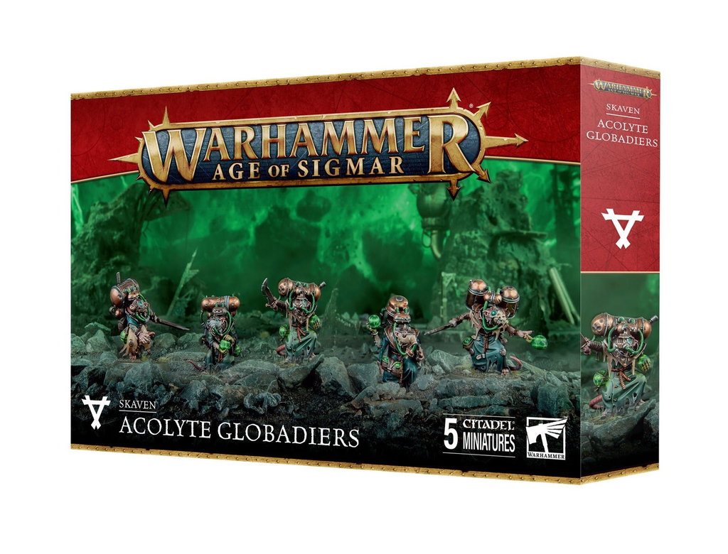 WH AoS: Skaven - Acolyte Globadiers
