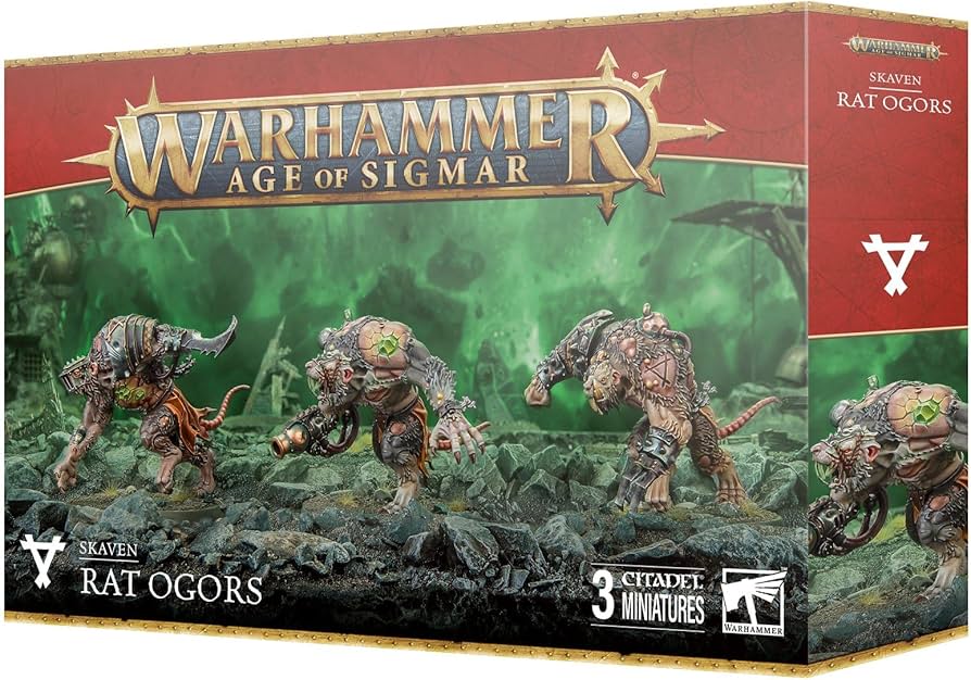 WH AoS: Skaven - Rat Ogors