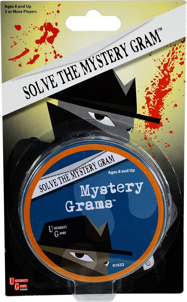 Mystery, Mind and Logic: Mystery Grams [Tin]