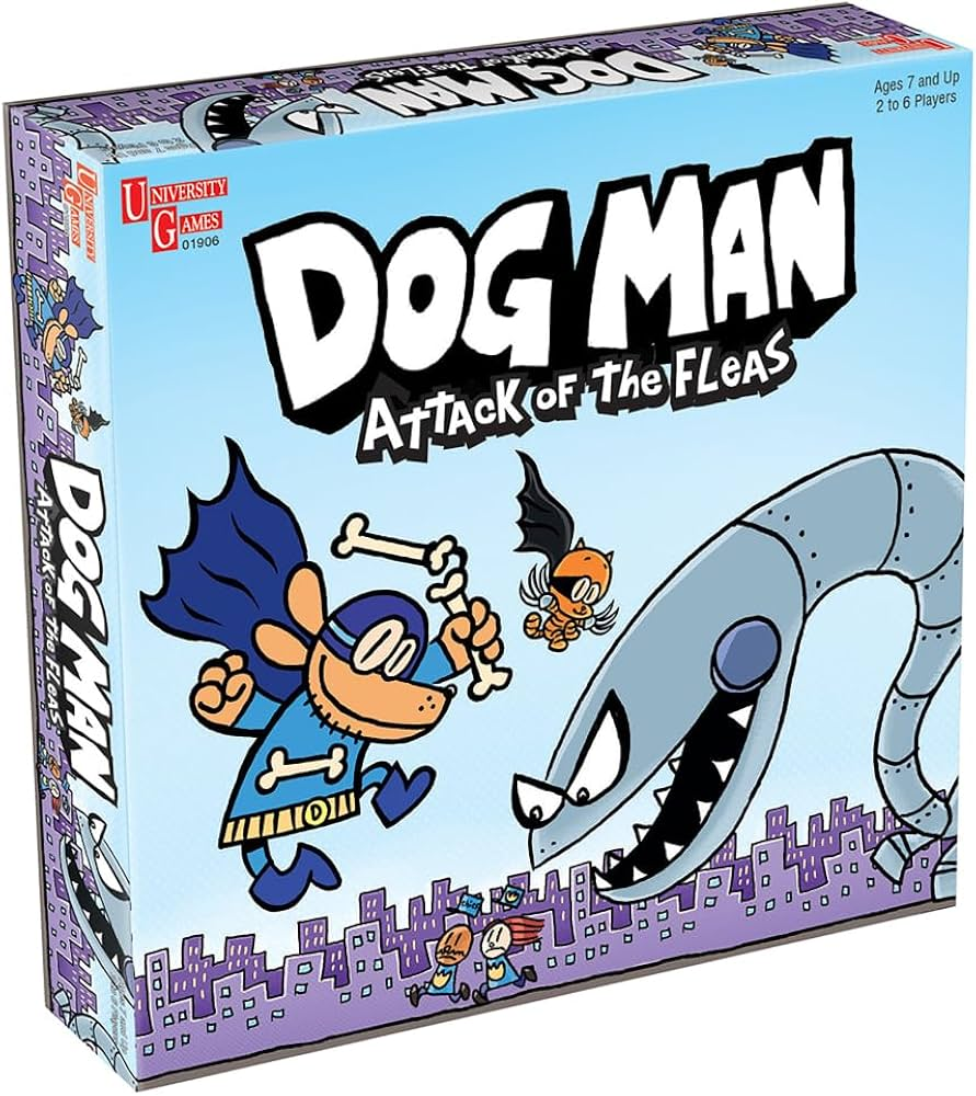 Dog Man Attack of the Fleas