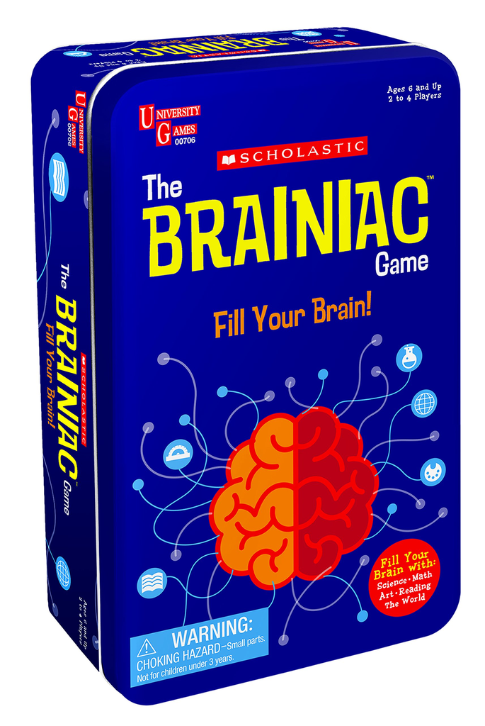 Scholastic: The Brainiac Game [Tin]