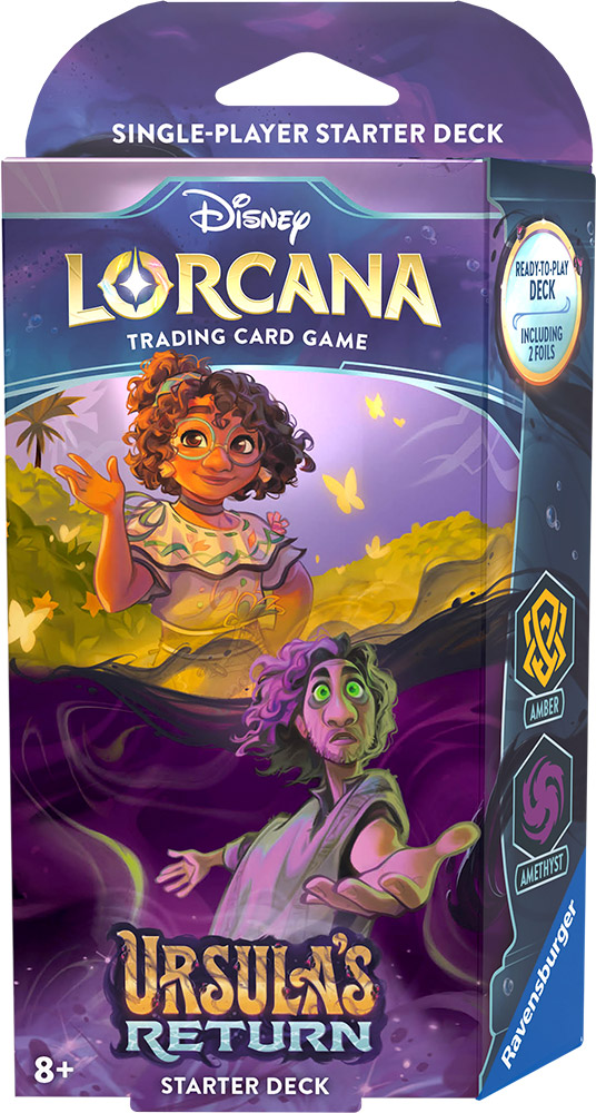 Disney Lorcana TCG:Ursula's Return [Starter Deck] - Amber & Amethyst 