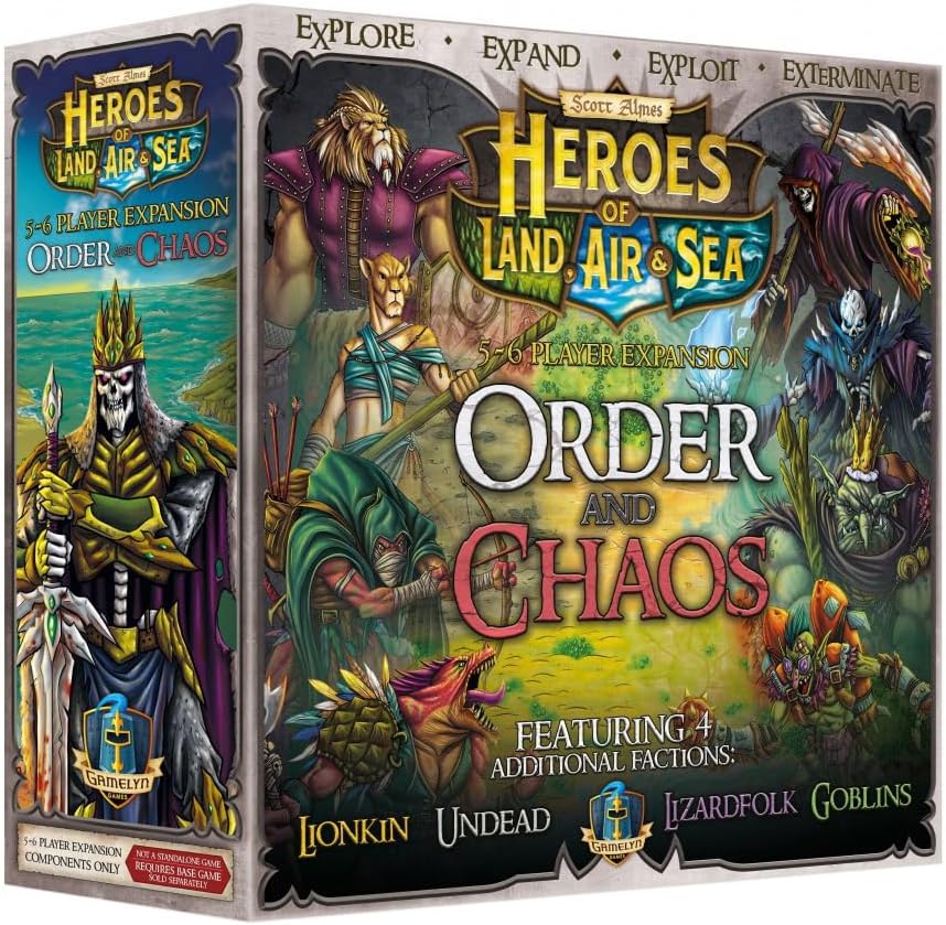 Heroes of Land, Air, and Sea - Order and Chaos