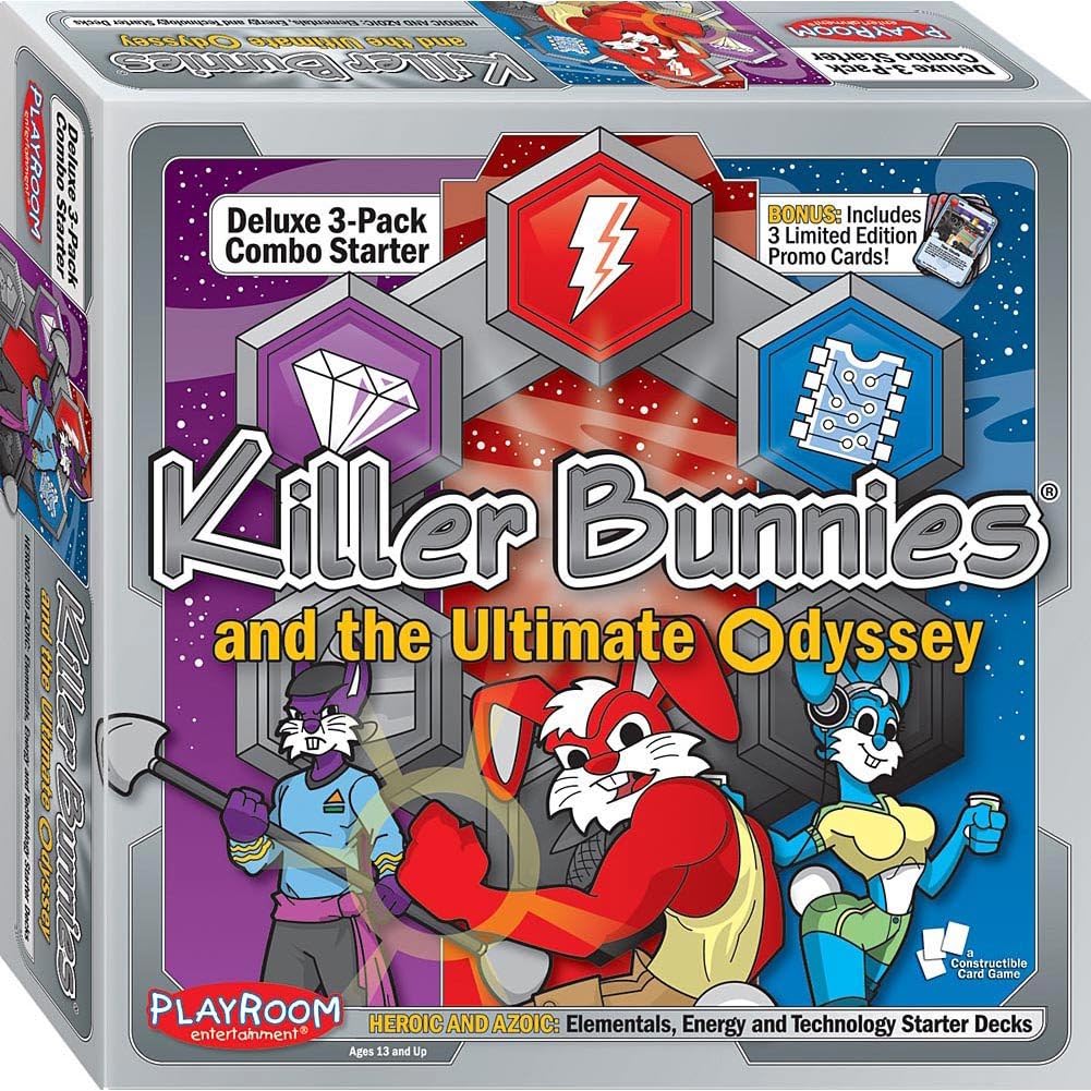Killer Bunnies Odyssey Heroic and Azoic Starter Combo