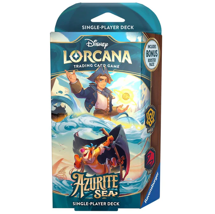 Disney Lorcana TCG: Azurite Sea [Starter Deck] Amber & Ruby