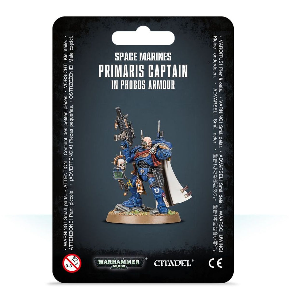 WH 40k: Space Marines - Primaris Captain in Phobos Armour 