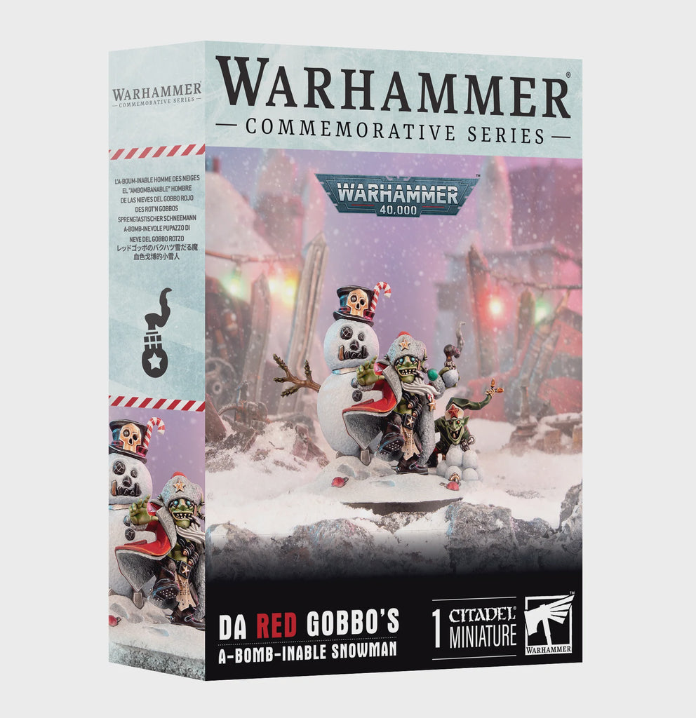 WH AoS: Da Red Gobbo'S A-Bomb-Inable Snowman