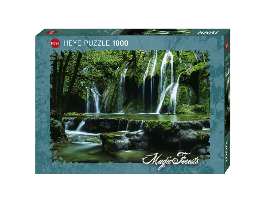Jigsaw Puzzle: HEYE - Magic Forests: Cascades (1000 Pieces)