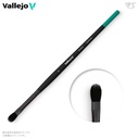 B06006 Vallejo Filbert Shader Flat Synthetic Brush No. 6
