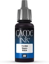 72.094 Vallejo Game Color Black Ink 17ml