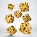 Dice: Q-Workshop - Full Art Dice Set - Sunflower
