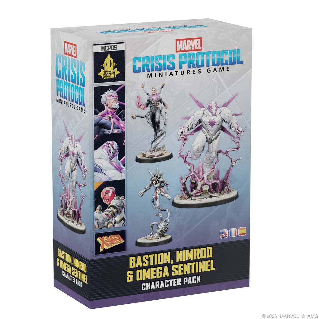Marvel: Crisis Protocol - Bastion, Nimrod & Omega Sentinel