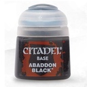 Citadel: Base Paints - Abaddon Black 