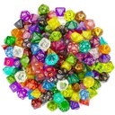 Dice: Blackfire - 8mm D6 - Singles 