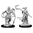 MTG: Nolzur Unpainted Minis - Stoneforge Mystic & Kor Hookmaster 