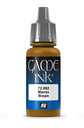 Vallejo Paints: Game Color - Brown Ink [17ml] 