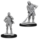 WizKidz Minis: Deep Cuts Unpainted - Towns People [Farmer/Aristocrat] 
