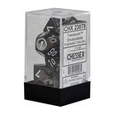 Dice: Chessex - Translucent - Poly Set (x7) - Smoke/White