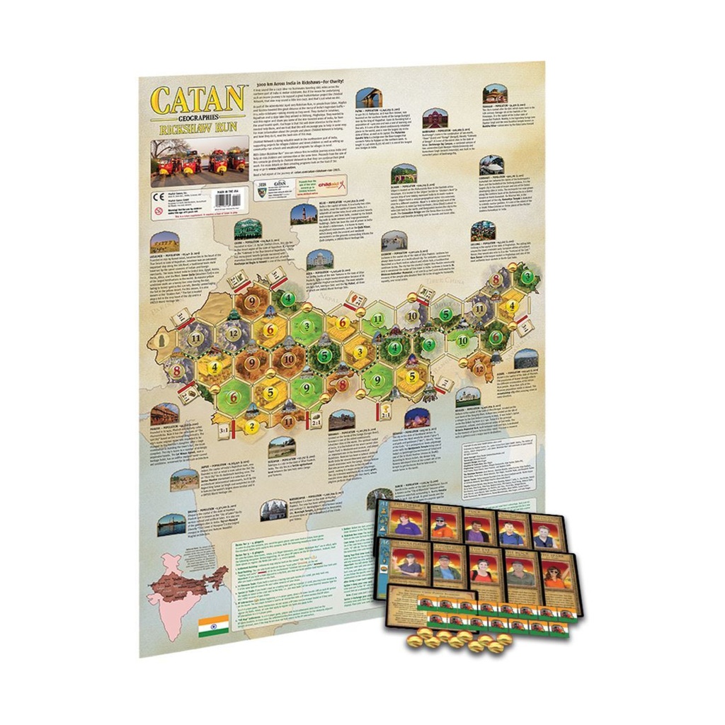 Catan: Scenarios - Rickshaw Run